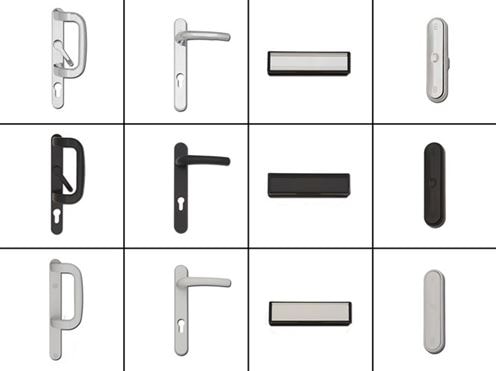 Aluminium Door Furniture Anglian Home UK