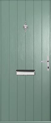 Ambleside Sage Green composite front door
