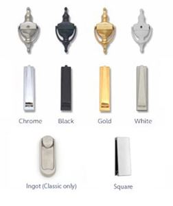Cottage composite door knocker range