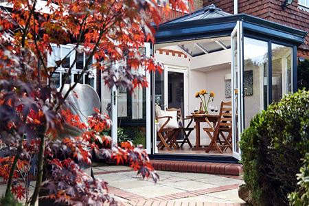 Dual Anthracite Grey uPVC orangery