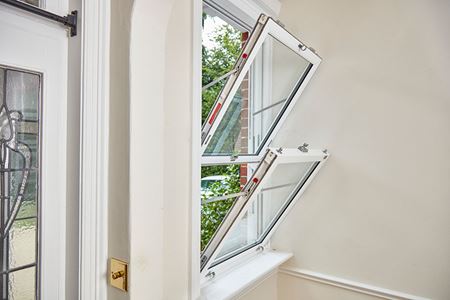 Edwardian tilt sash windows