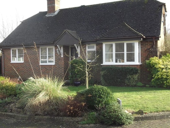 Before new soffits fascia and guttering from Anglian Home Improvements