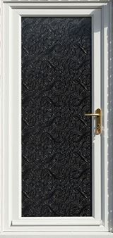 Anglian glazed uPVC door in White Knight