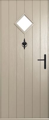Grasmere Cream composite front door