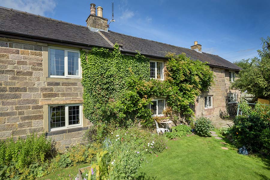 Ivory timber casement windows whole house