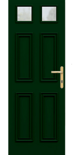 Ribble Fir Green wooden door