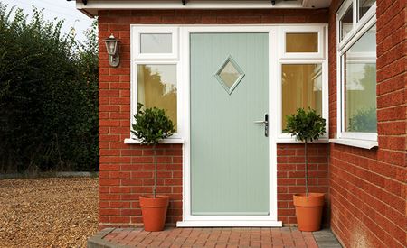Elite Grasmere Door Shown in Sage Green