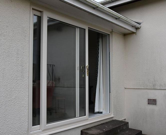 uPVC Cream patio doors