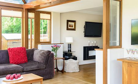 Golden Oak conservatory lifestyle image