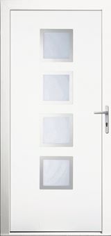 Wessex white uPVC door