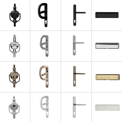 uPVC Door Furniture Anglian Home UK