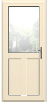 Erlestoke ivory aluminium door