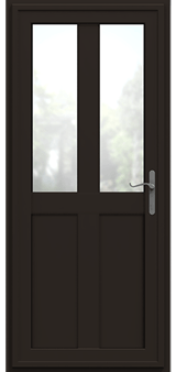 Freshford brown aluminium door